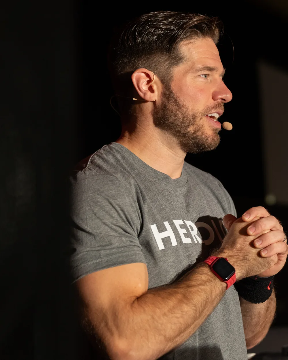 Michael Balchan teaching a live Heroic session